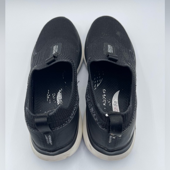 SKECHERS WORKOUT WALKER , HYPER BURST Trainers , Black, Size 6 - Picture 3 of 7